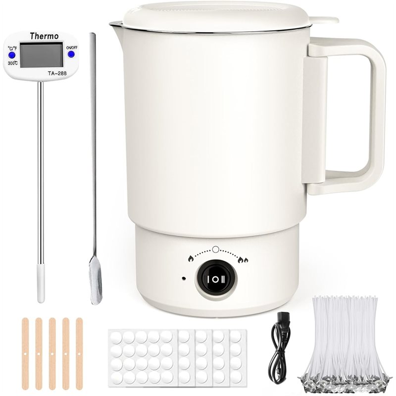 Candle Making Kit For Beginners - A47U Kit Panci Pelebur Lilin Elektrik