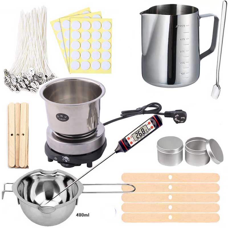 Candle Making Kit For Beginners - Kit perlengkapan pembuatan lilin DIY, alat