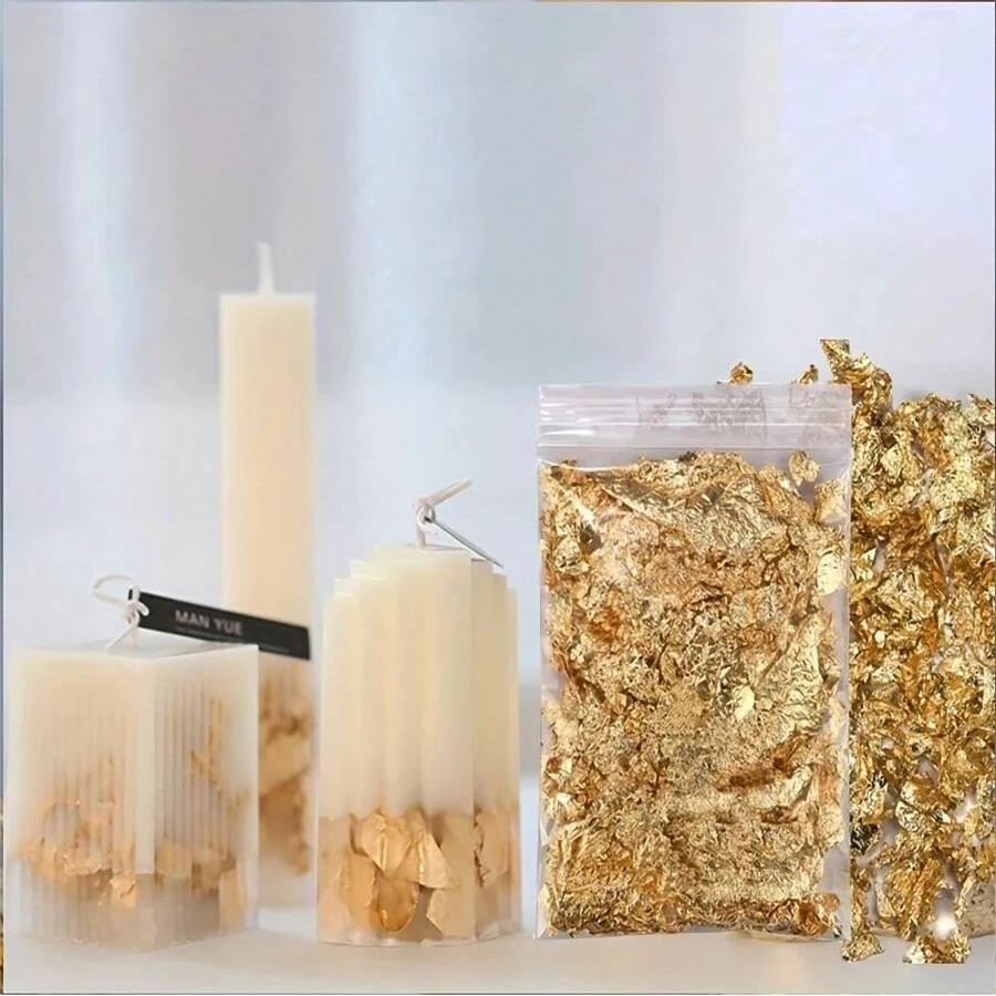 Candle Making Kit For Kids - Lilin Foil Emas INS Panas untuk