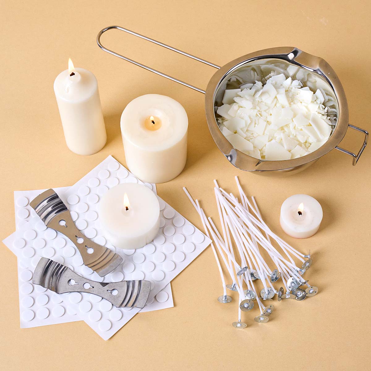 Candle Making Kit For Beginners - Perlengkapan Kerajinan Lilin Buatan Tangan DIY
