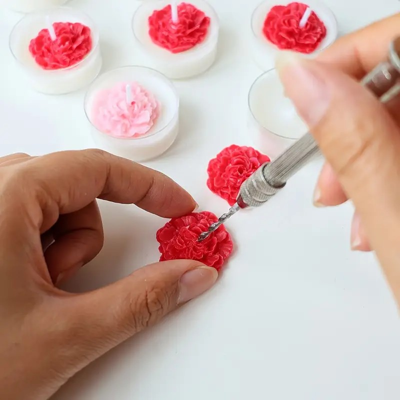 Candle Making Kit For Kids - Satu set alat pelubang pembuatan lilin,