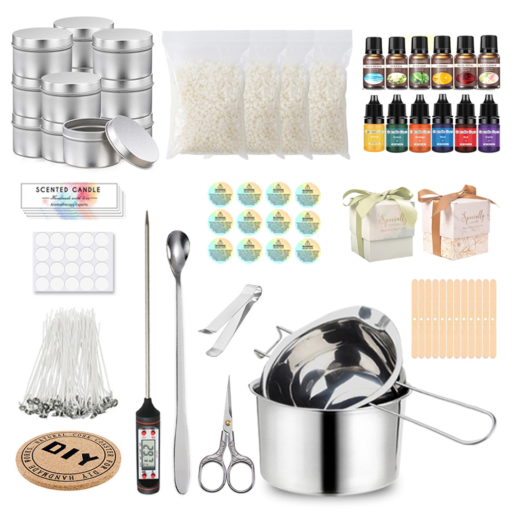 Candle Making Kit For Kids - Kit pembuat lilin, set alat membuat