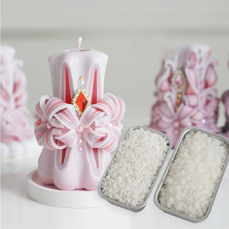 Candle Making With Beeswax - 1KG Bahan Baku Lilin Beraroma Ukiran