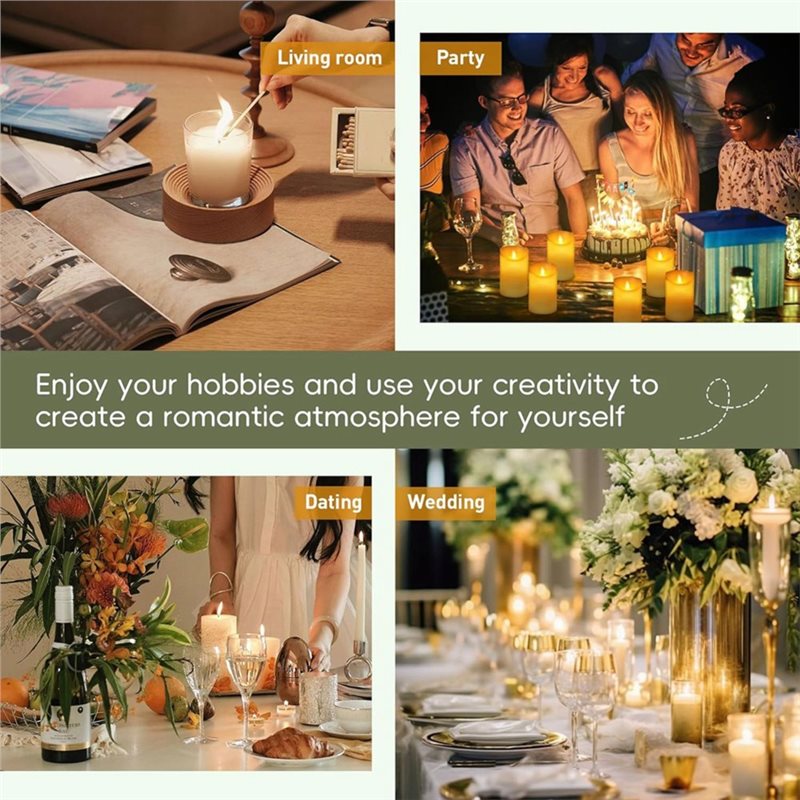 A96K-Kit Pembuatan Lilin Denga - Candle Making Kit For Beginners ulasan dan harga