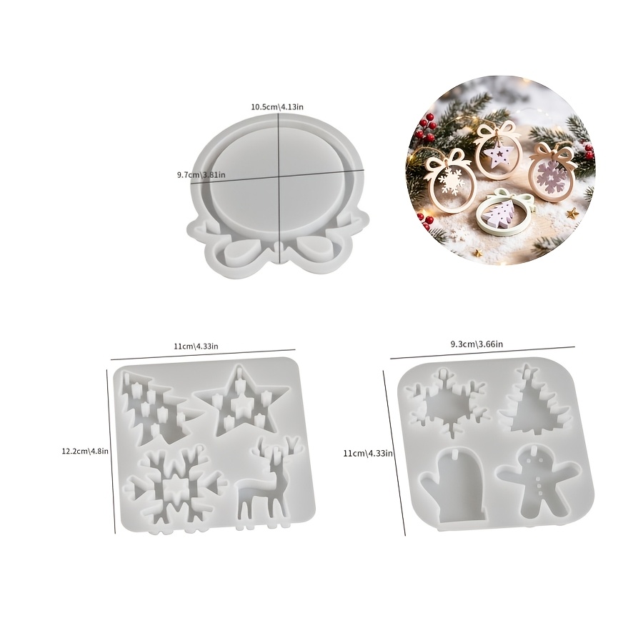 1/3 buah cetakan silikon resin - Candle Making Factory ulasan dan harga