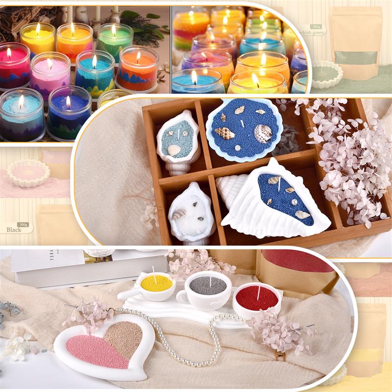 Lilin mutiara butiran warna-wa - Candle Making Kit For Beginners ulasan dan harga