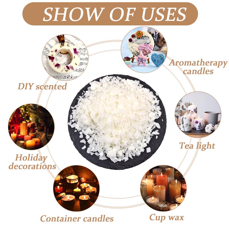 50-1000g lilin kedelai murni a - Candle Making Video ulasan dan harga