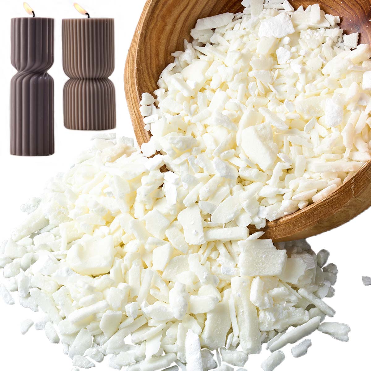1 Pon Lilin Kedelai Putih Murn - Candle Making Factory ulasan dan harga