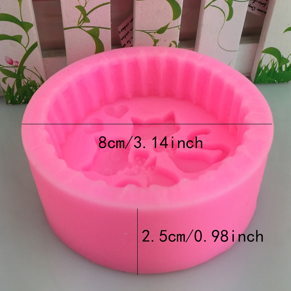 1 Buah Cetakan Sabun Silikon B - Candle Making Video ulasan dan harga