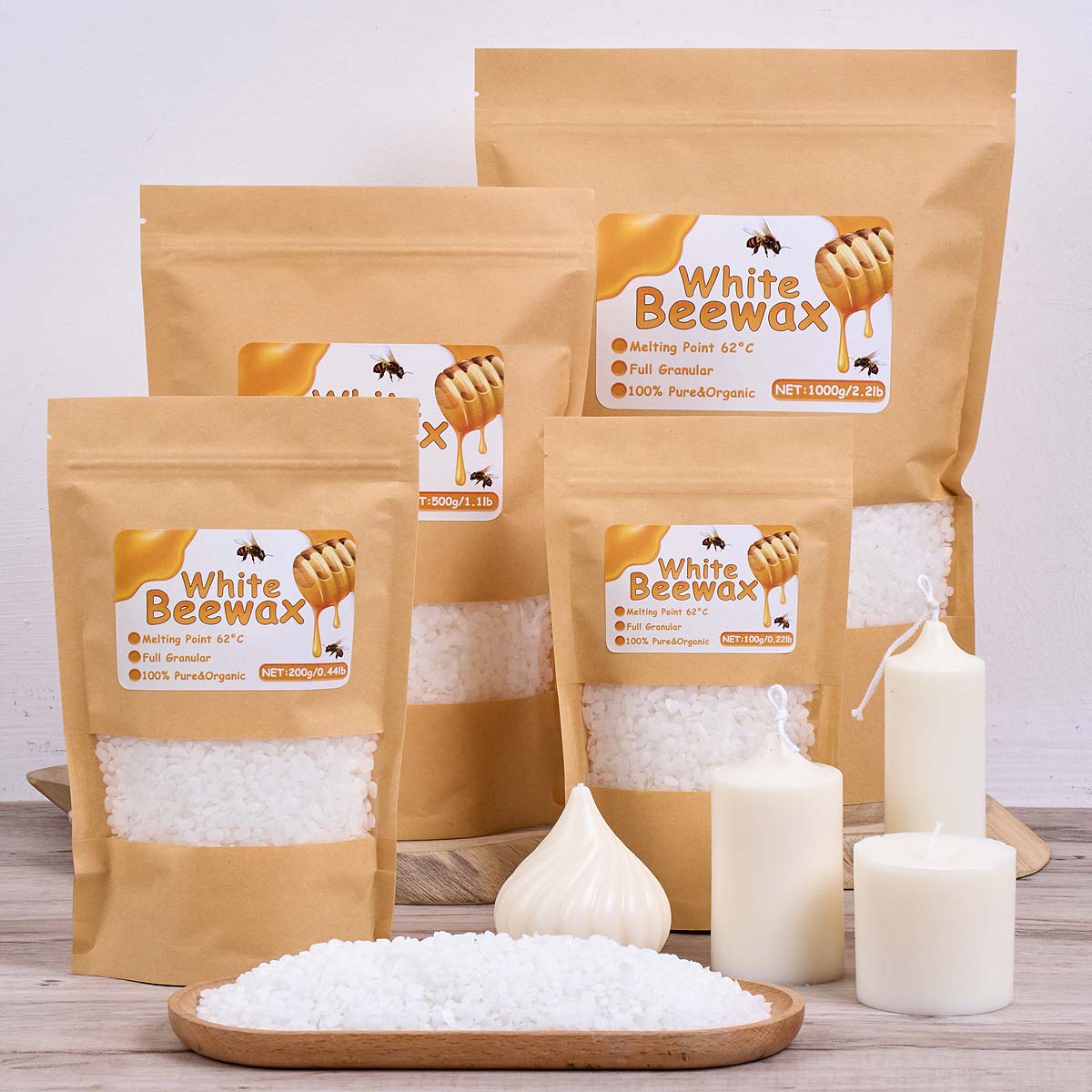 Lilin Lebah Putih Bahan Lilin  - Candle Making With Beeswax ulasan dan harga