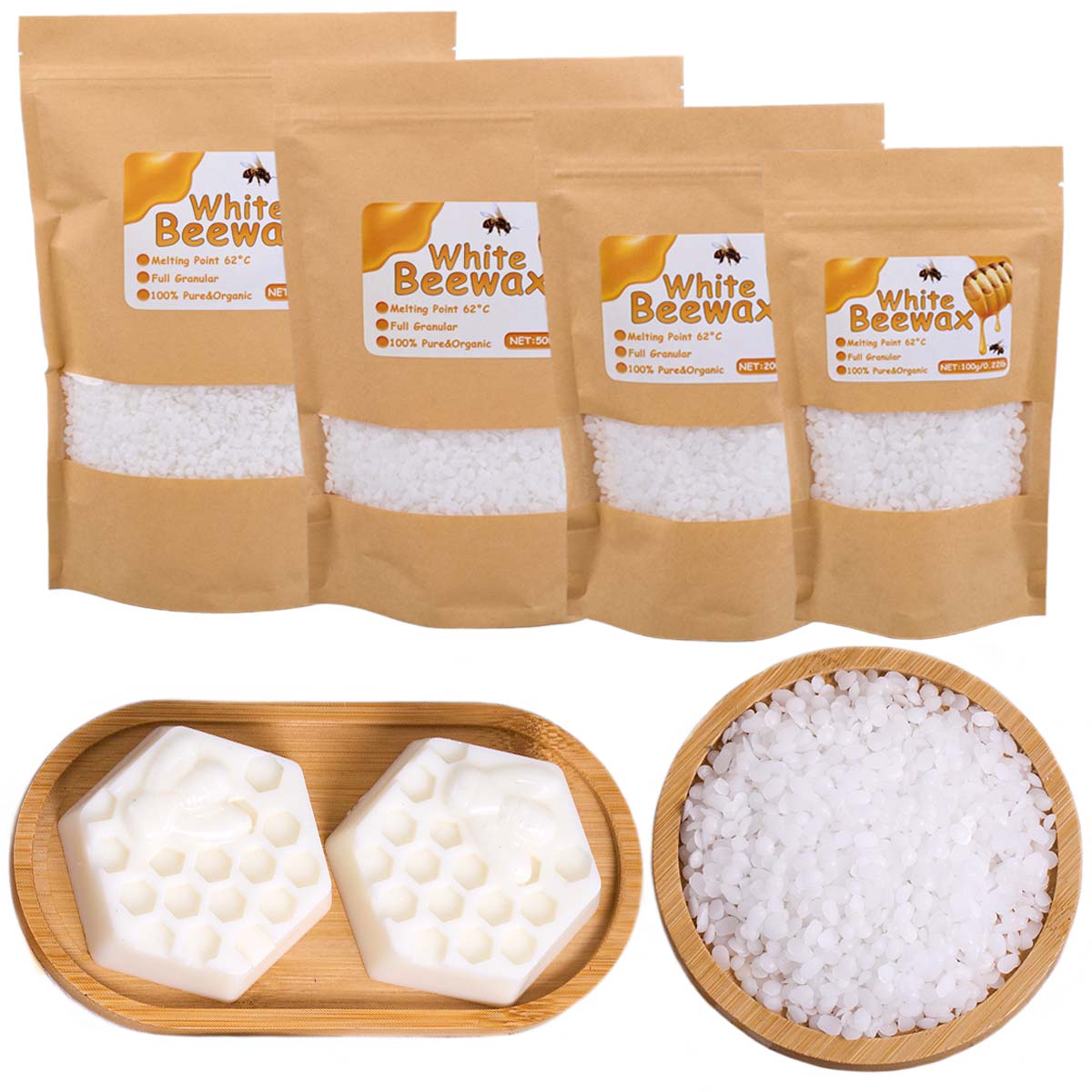 Lilin Lebah Putih Bahan Lilin  - Candle Making With Beeswax ulasan dan harga
