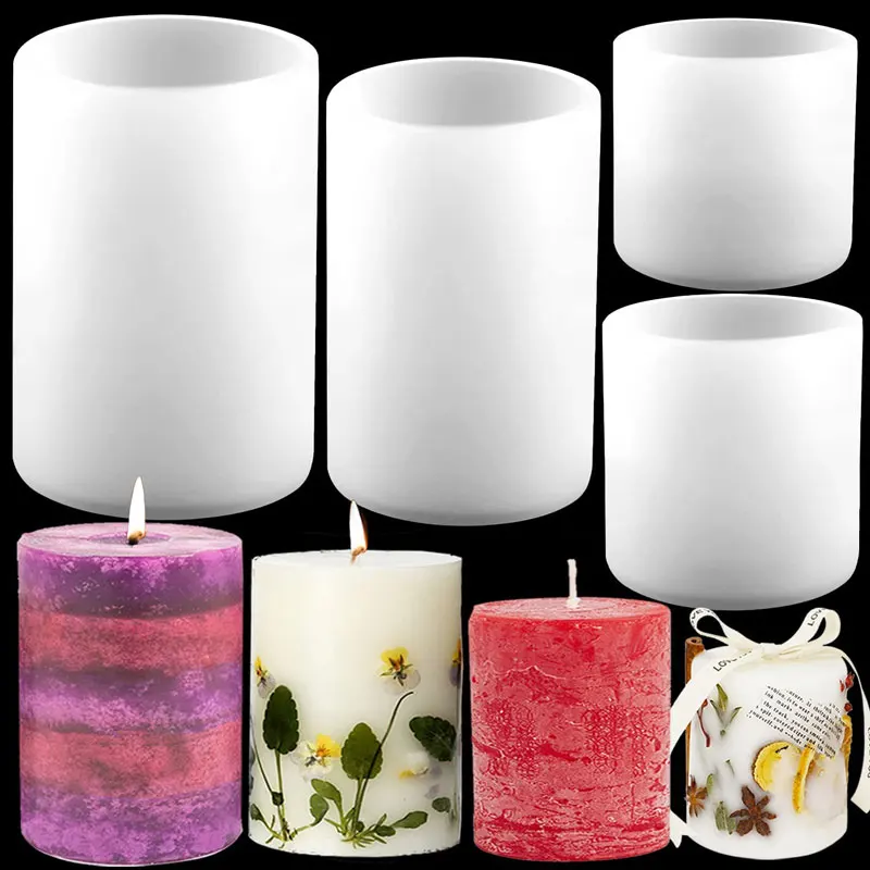 Cetakan Lilin Silikon Silinder - Candle Making Video ulasan dan harga