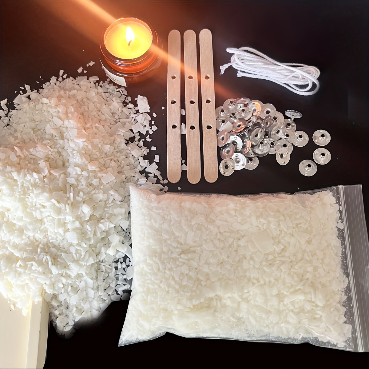 Kit pembuatan lilin 100G lilin - Candle Making Kit For Beginners ulasan dan harga