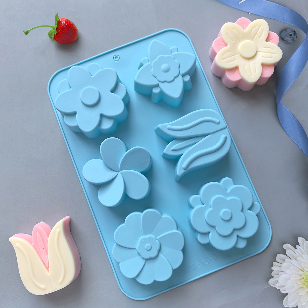 Cetakan Silikon Bentuk Bunga B - Candle Making Factory ulasan dan harga